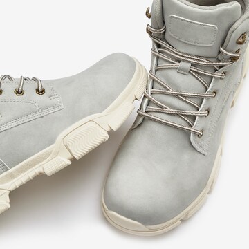 Authentic Le Jogger Lace-Up Boots in Grey