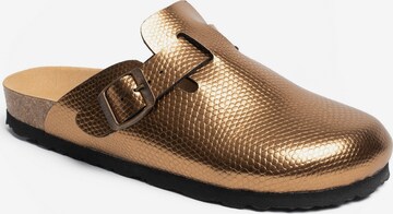 Bayton Clogs in Bronze