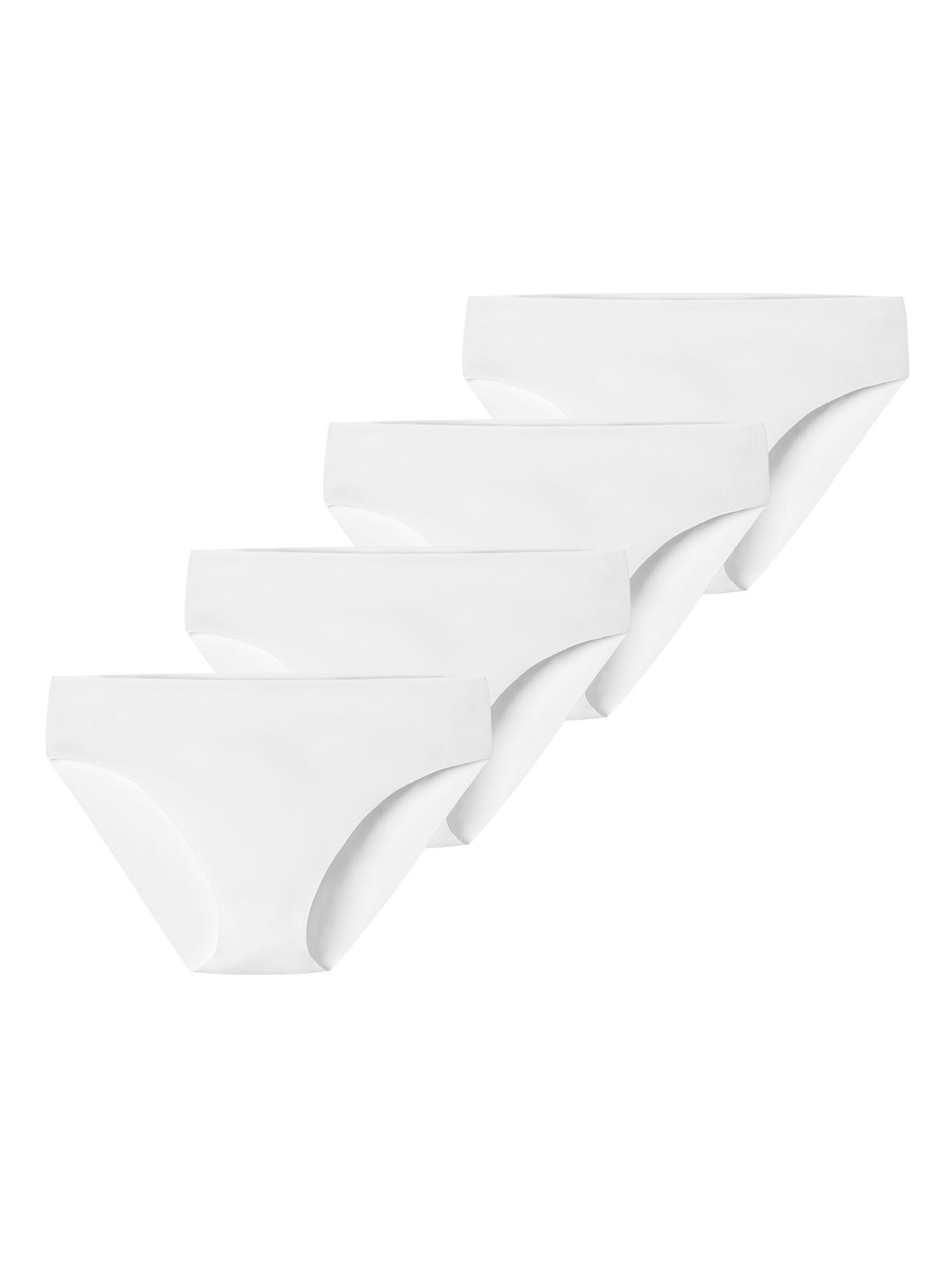 Slip ' Invisible Light ' SCHIESSER en blanc : devant