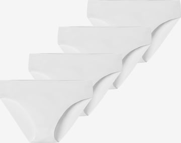 Slip ' Invisible Light ' SCHIESSER en blanc : devant