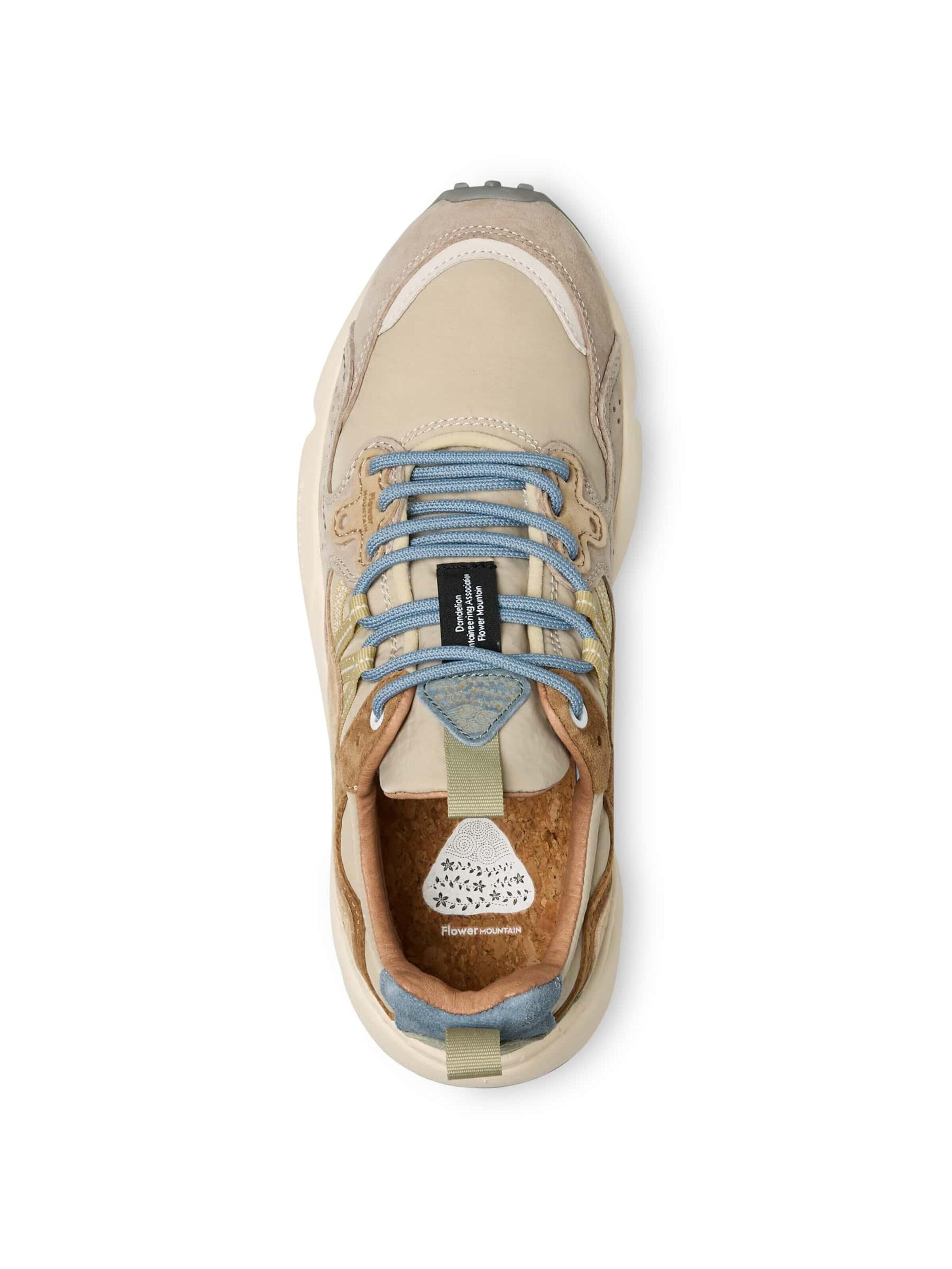 Flower Mountain Platform trainers 'YAMANO 3 UNI' in Beige