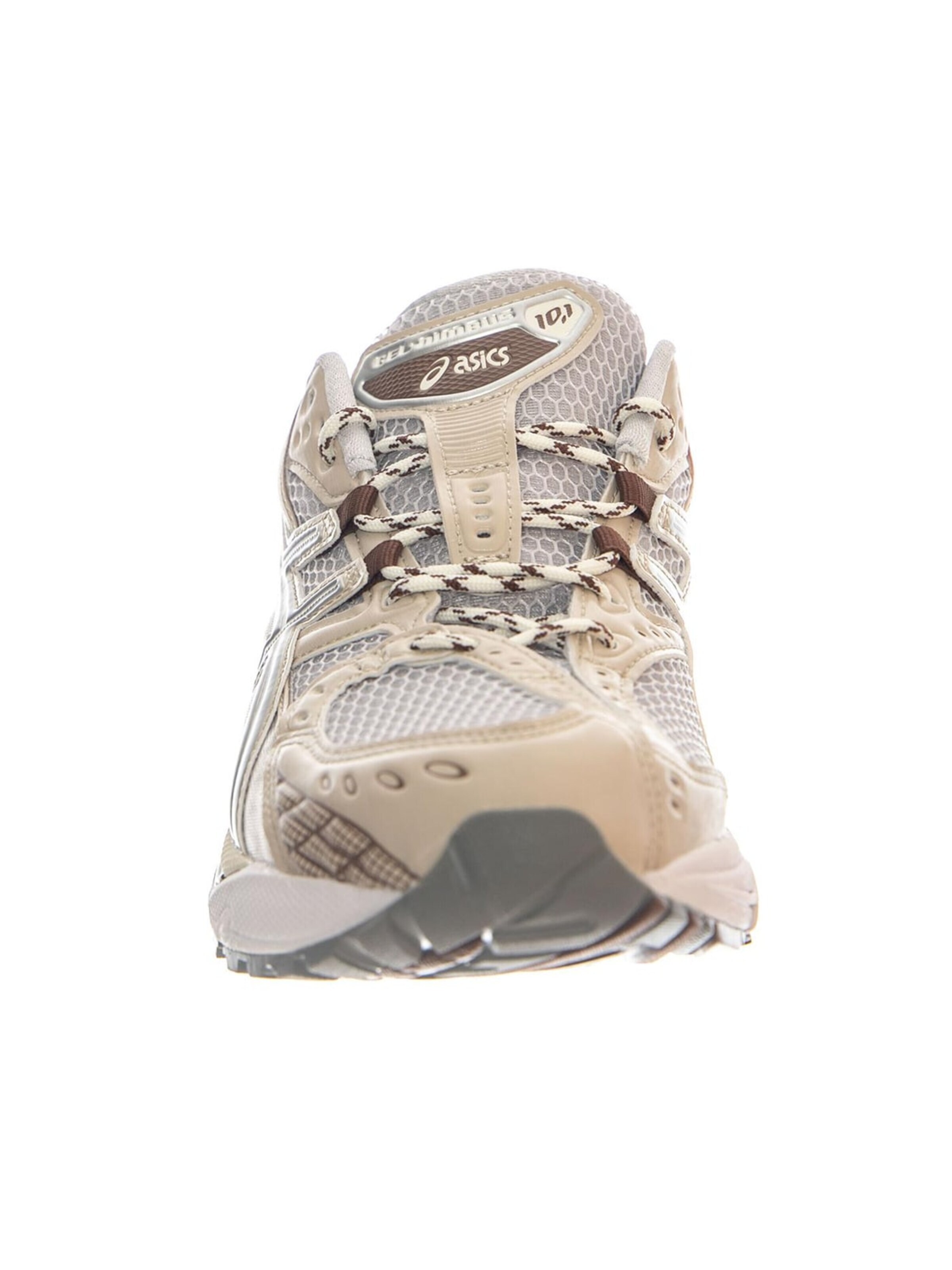 Chaussure de sport à lacets 'Gel-Nimbus 10.1' ASICS en gris