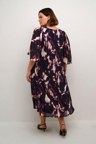 KAFFE CURVE Kleid in Mischfarben