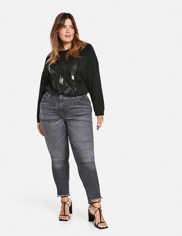 SAMOON Slimfit Jeans 'Betty' in Grau