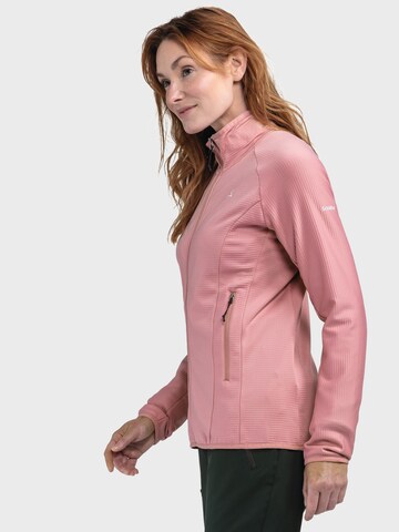 Schöffel Functionele fleece jas 'Style Cascata' in Roze