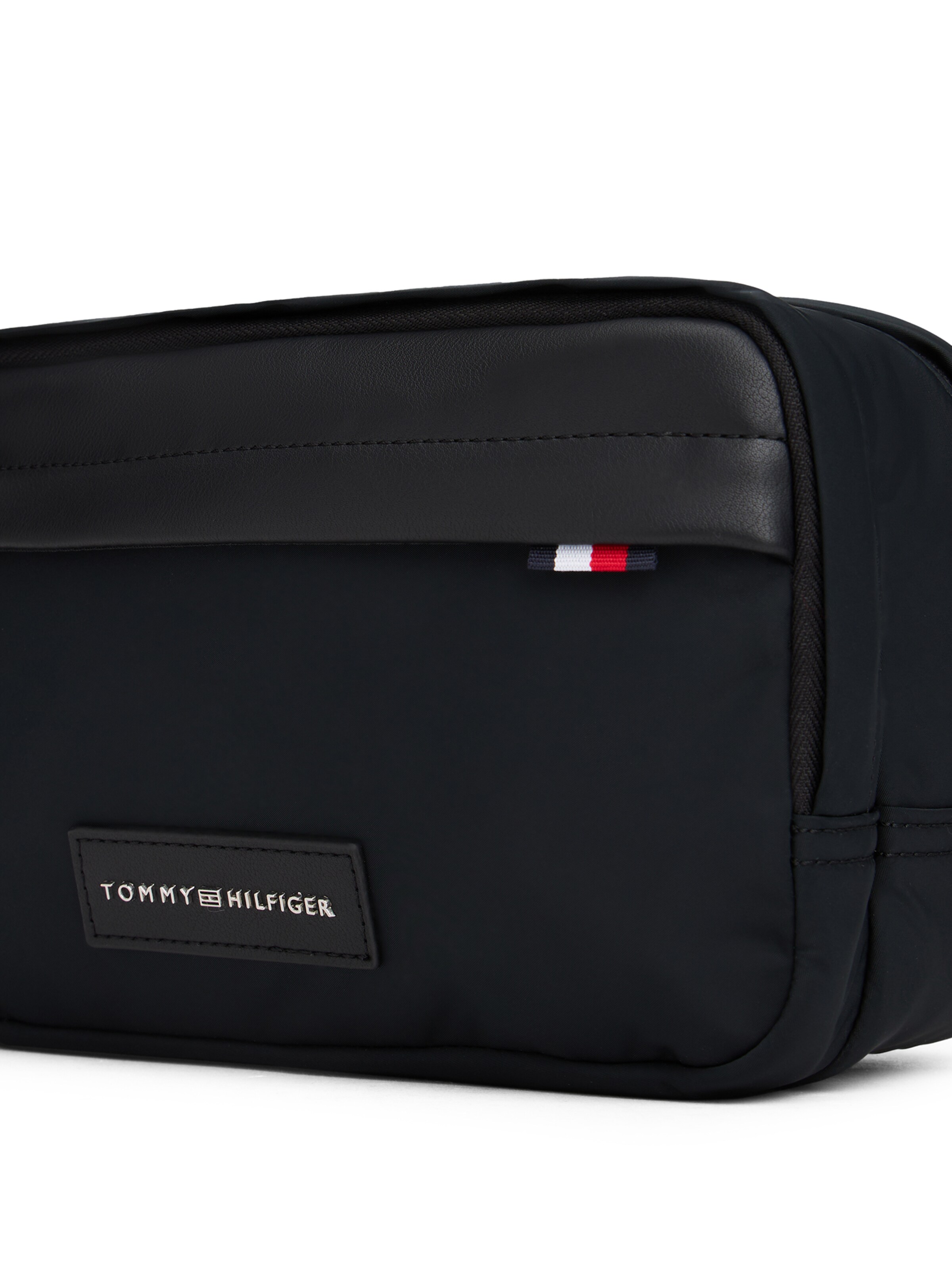 TOMMY HILFIGER Waschtasche in Schwarz