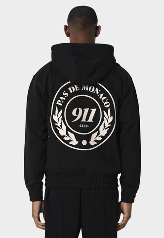 Pas De Monaco Bluza rozpinana 'Vortex' w kolorze czarny: przód