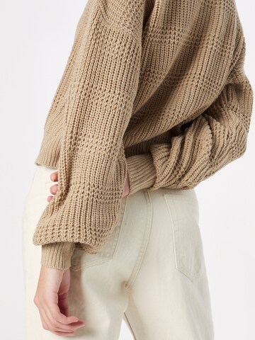 VERO MODA Sweater 'MAYA' in Brown