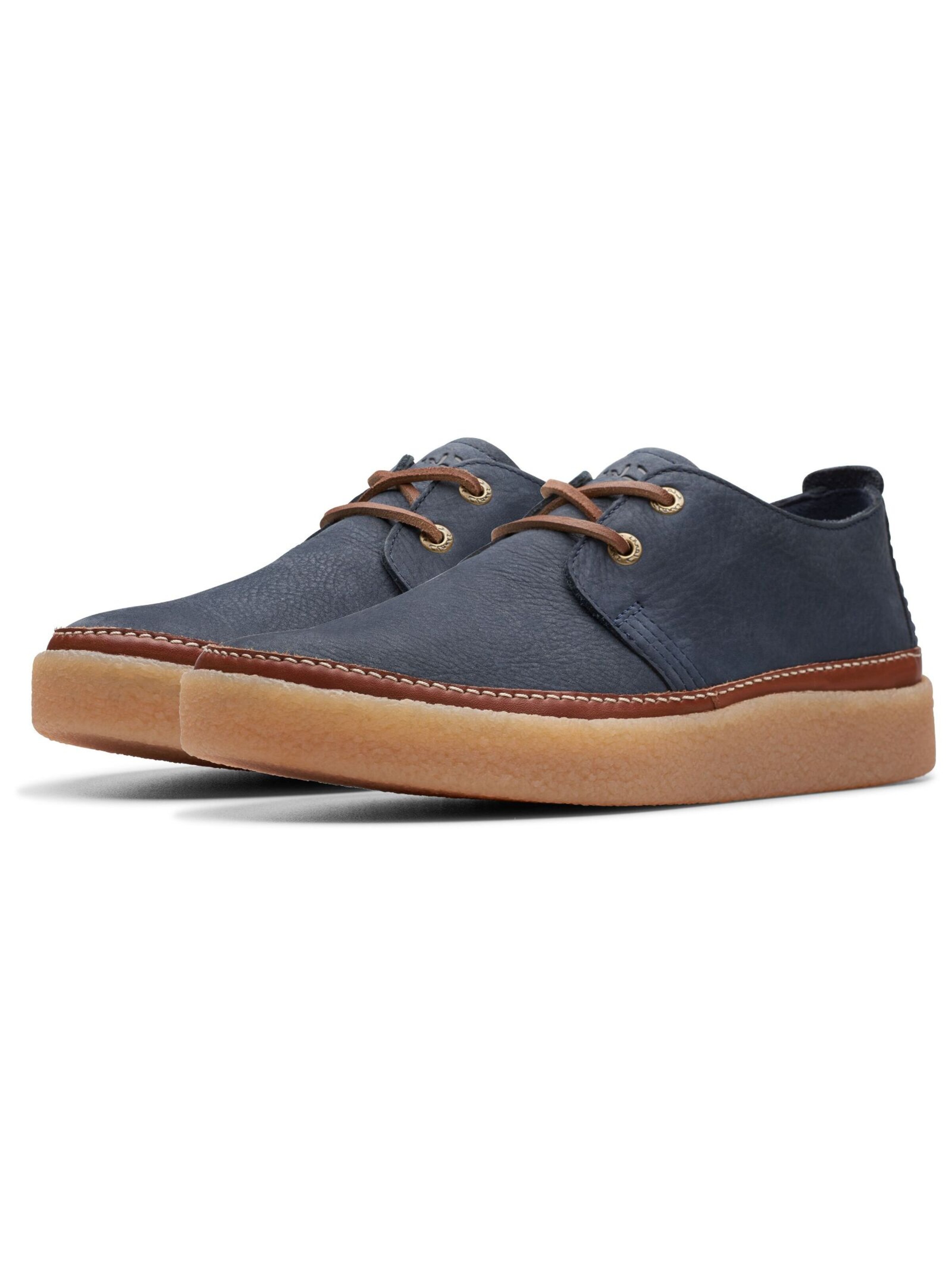 Scarpa stringata di CLARKS in blu