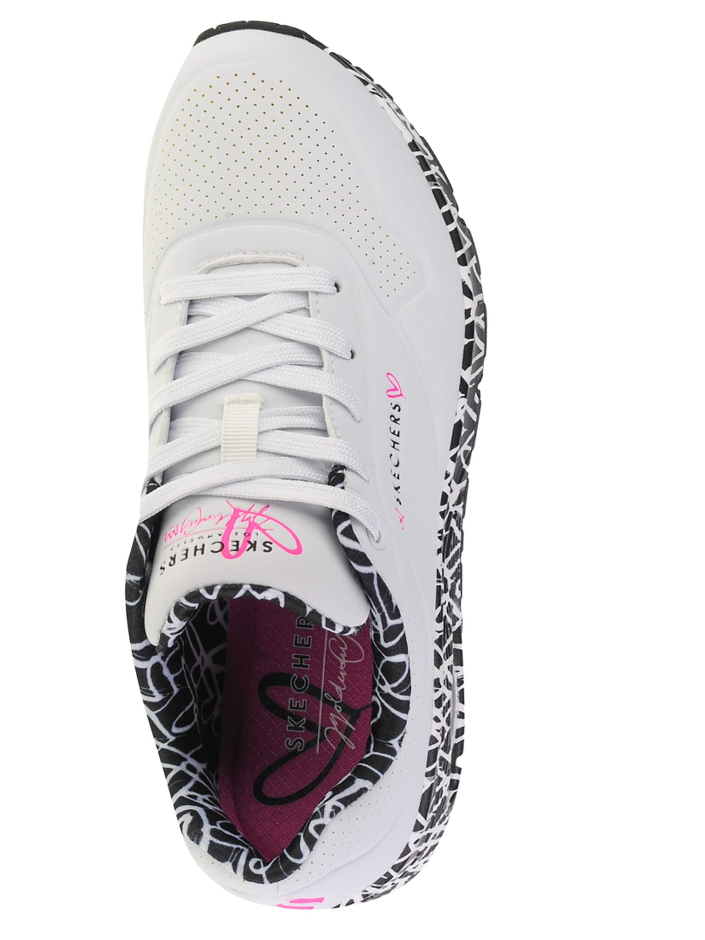 SKECHERS Platform trainers 'Skechers Uno-Loving Love' in White