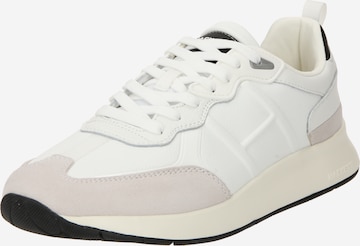 Hackett London Platform trainers in White: front