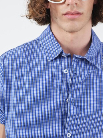 Regular fit Camicia di Giesto in blu