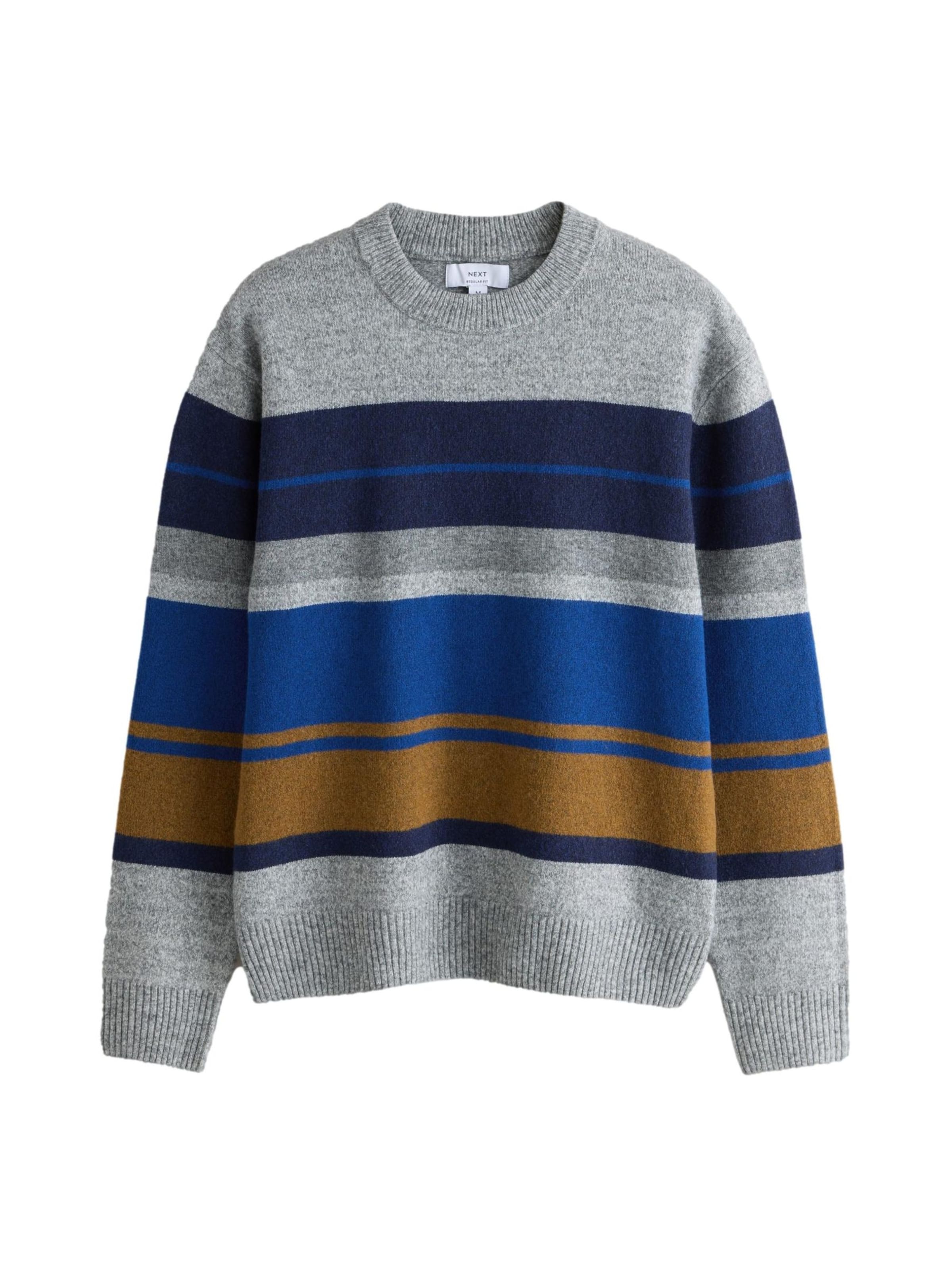 Next Пуловер в сиво: отпред