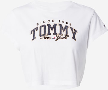 Tommy Jeans Skjorte i hvit: forside