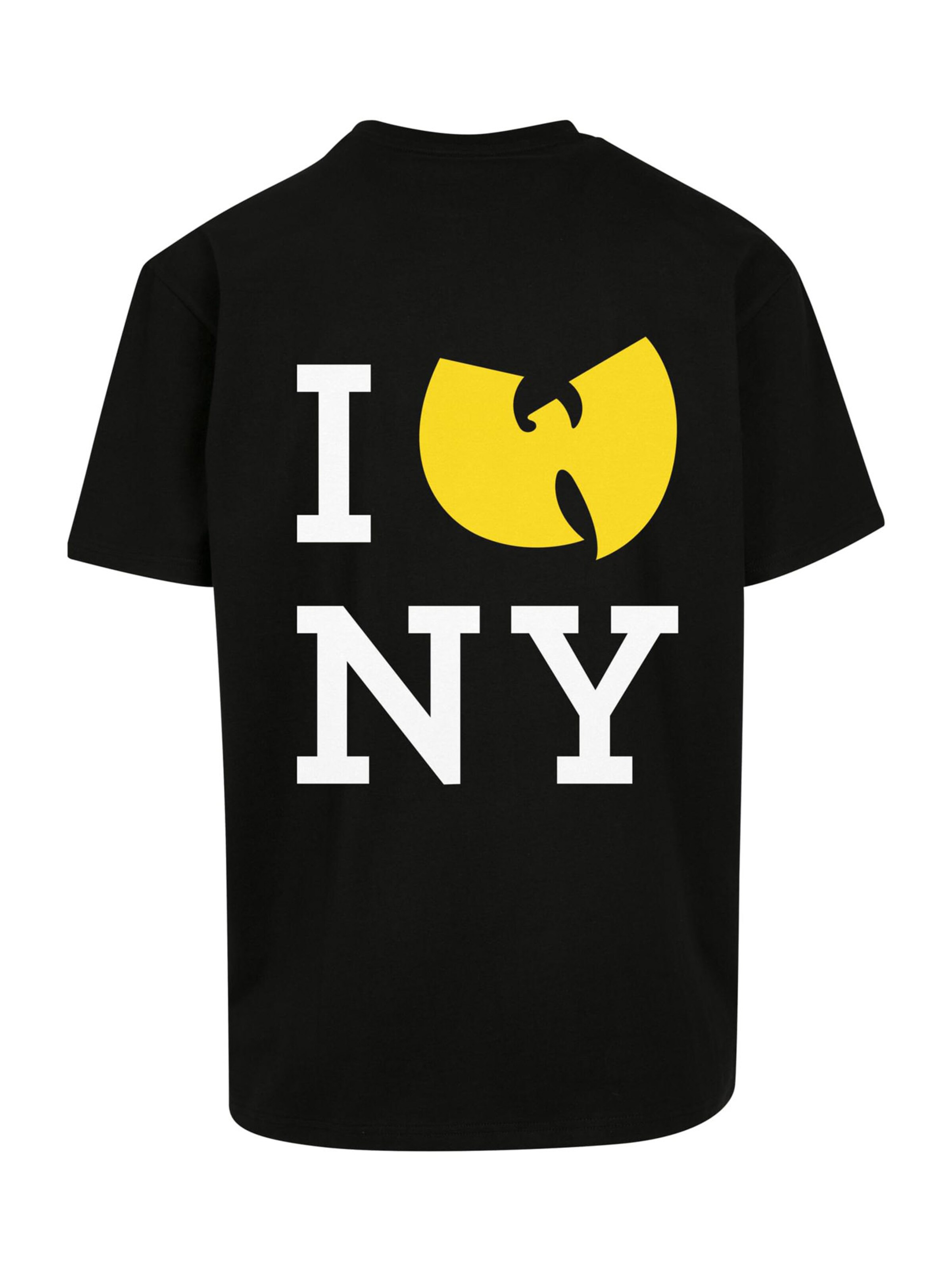 Tricou 'Tang Loves NY' de la Mister Tee pe negru