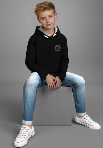 Bruno Banani LM Sweatshirt in Schwarz