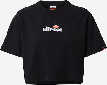 ELLESSE Футболка 'Fireball' в Черный: спереди