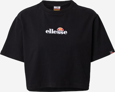 ELLESSE T-Shirt 'Fireball' in orange / orangerot / schwarz / weiß, Produktansicht