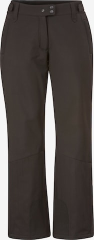 Regular Pantalon outdoor Angel of Style en noir : devant