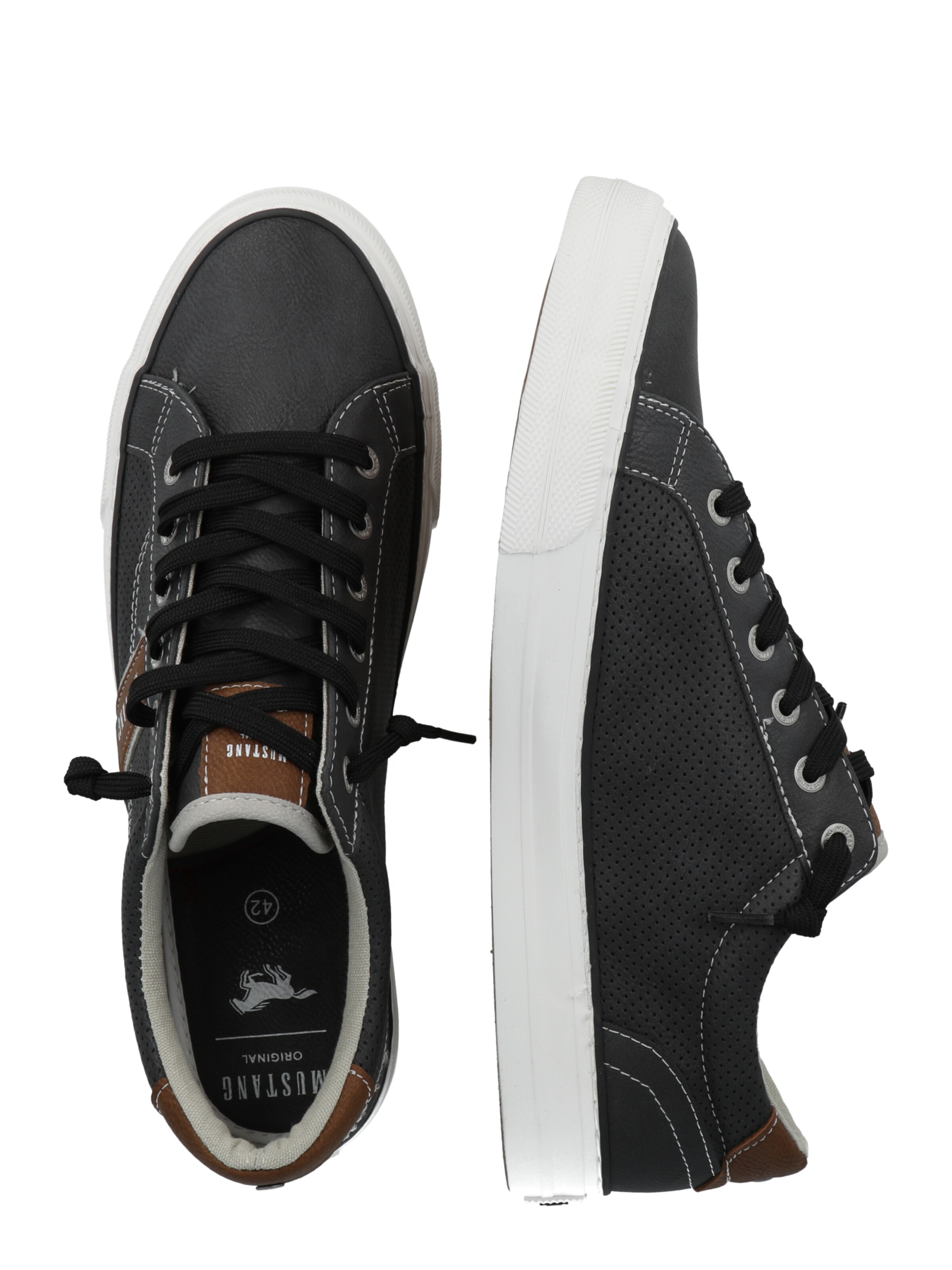 MUSTANG Platform trainers in Grey