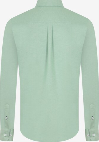 DENIM CULTURE Regular fit Overhemd 'Hugo' in Groen