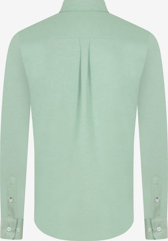 DENIM CULTURE - Regular Fit Camisa 'Hugo' em verde