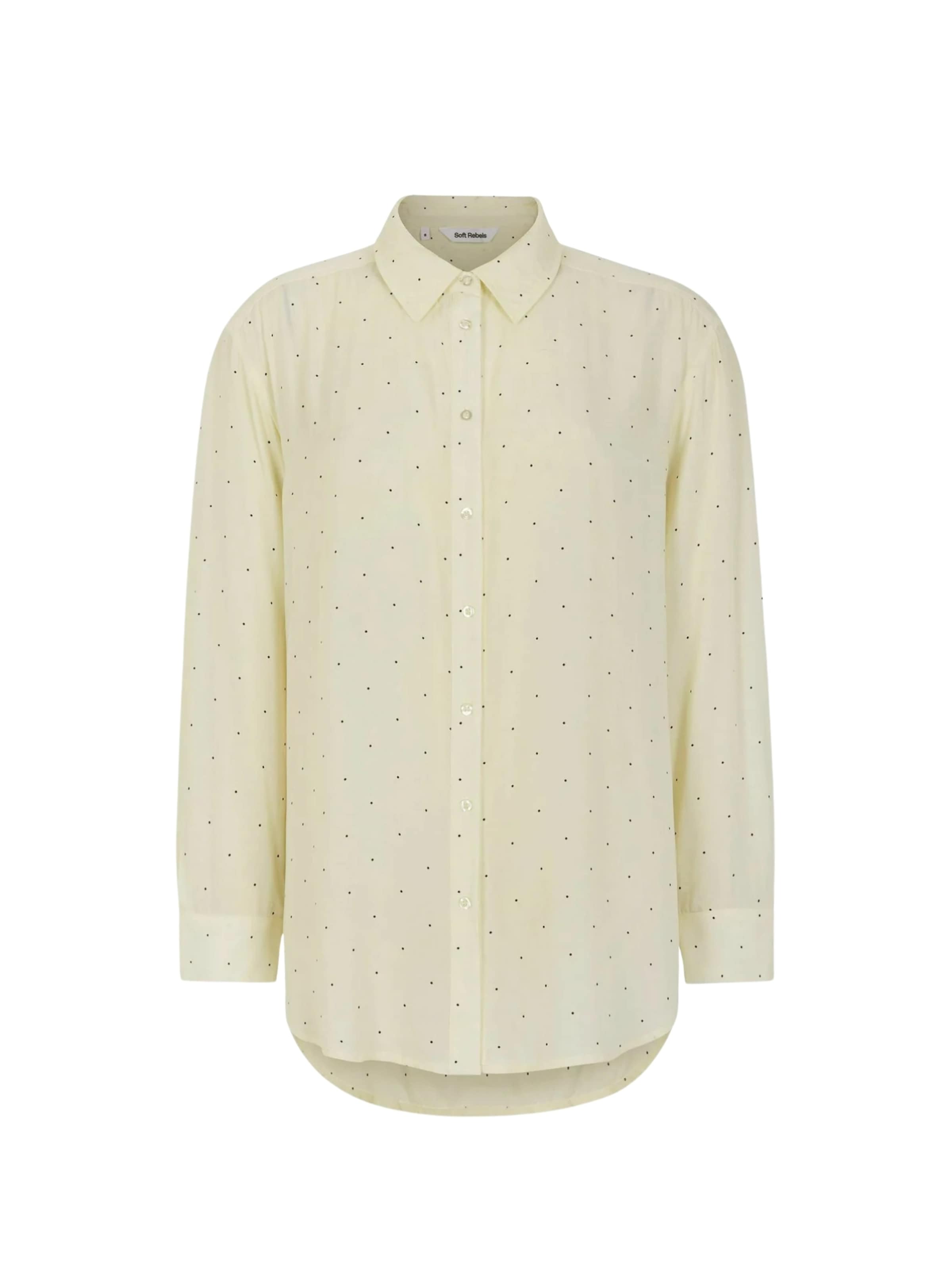 T-shirt ' SRMargot ' Soft Rebels en beige : devant