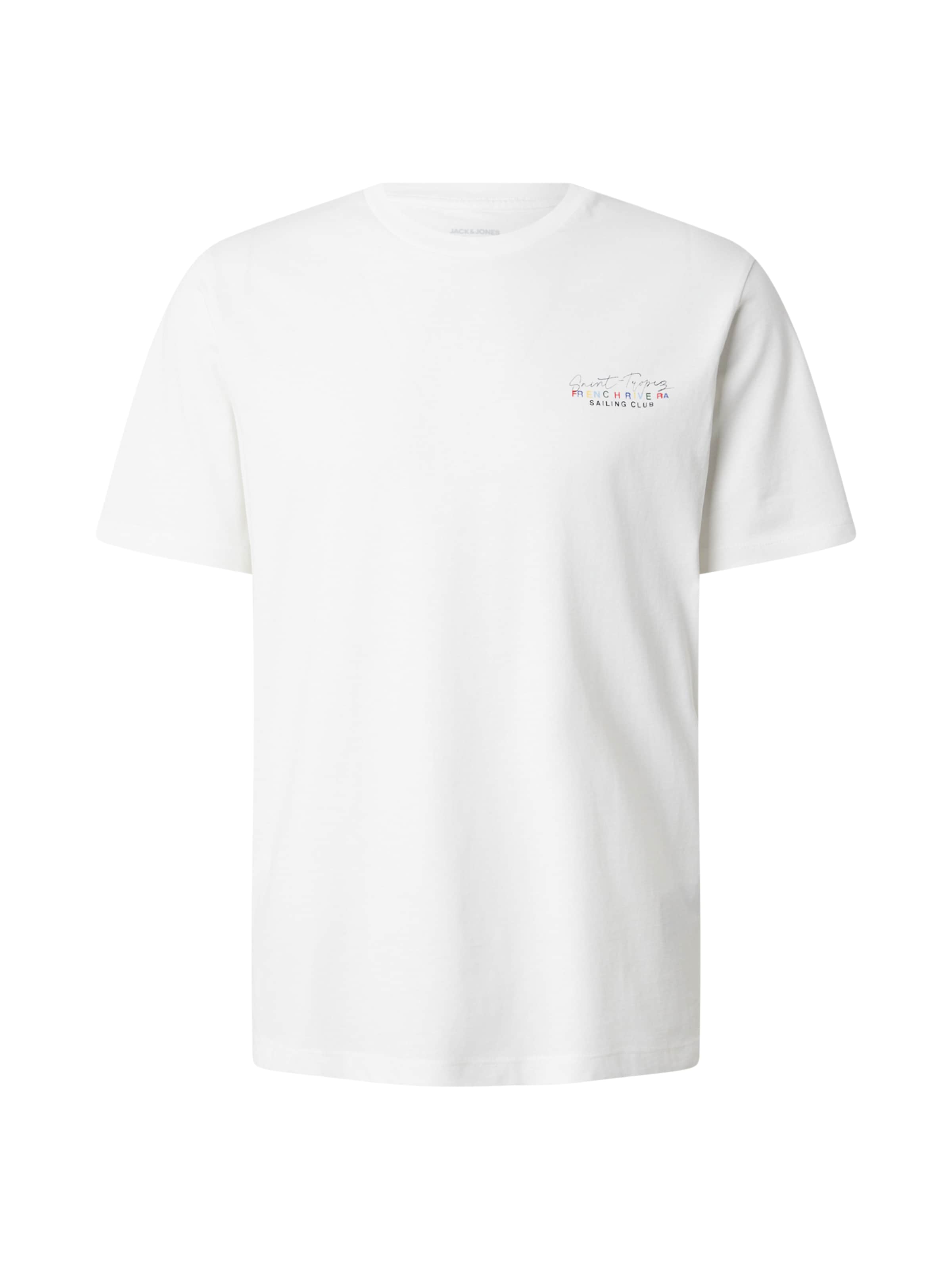 JACK & JONES Shirt 'JORART' in White: front
