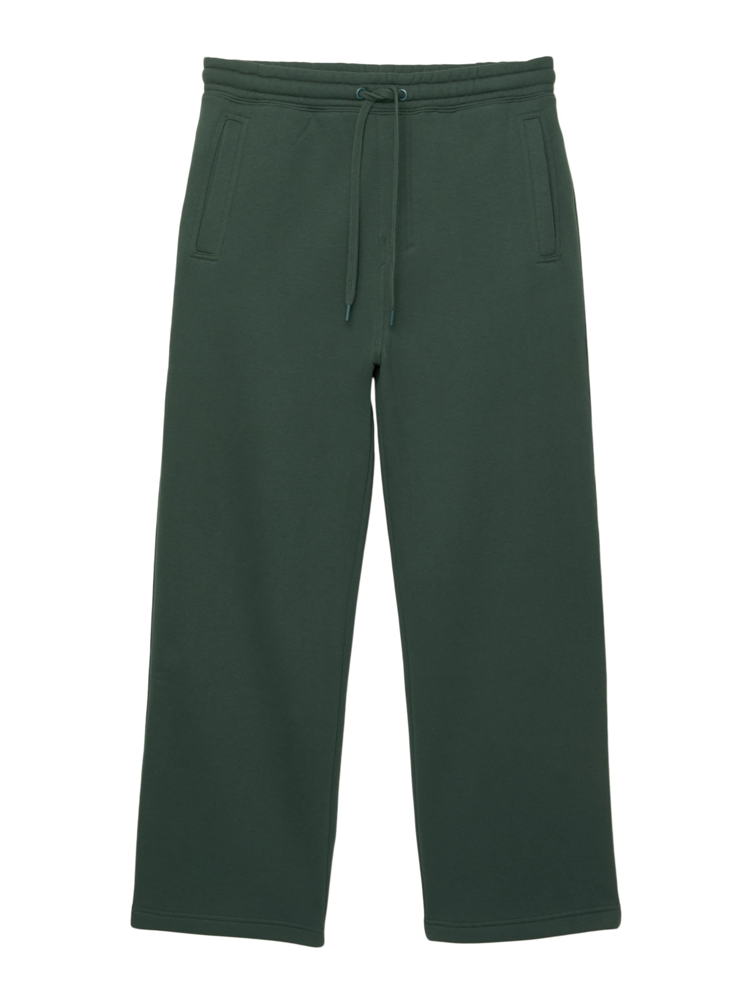 Pull&Bear Loosefit Hose in Grün: Vorderseite