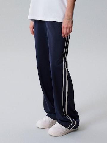 LMTD Wide Leg Hose in Blau