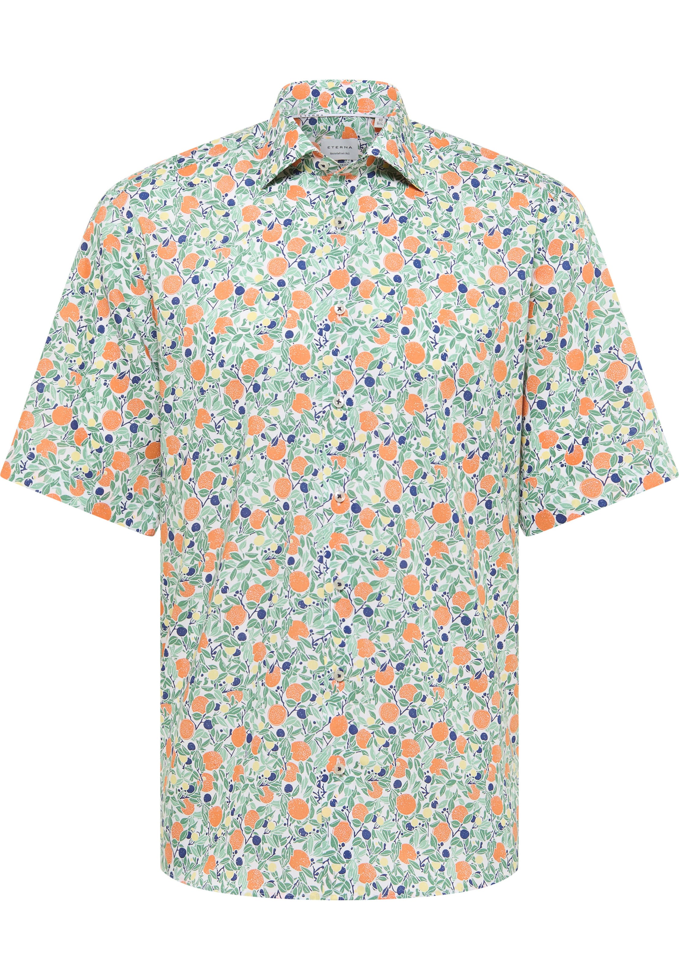 ETERNA Comfort fit Business shirt in Green: front