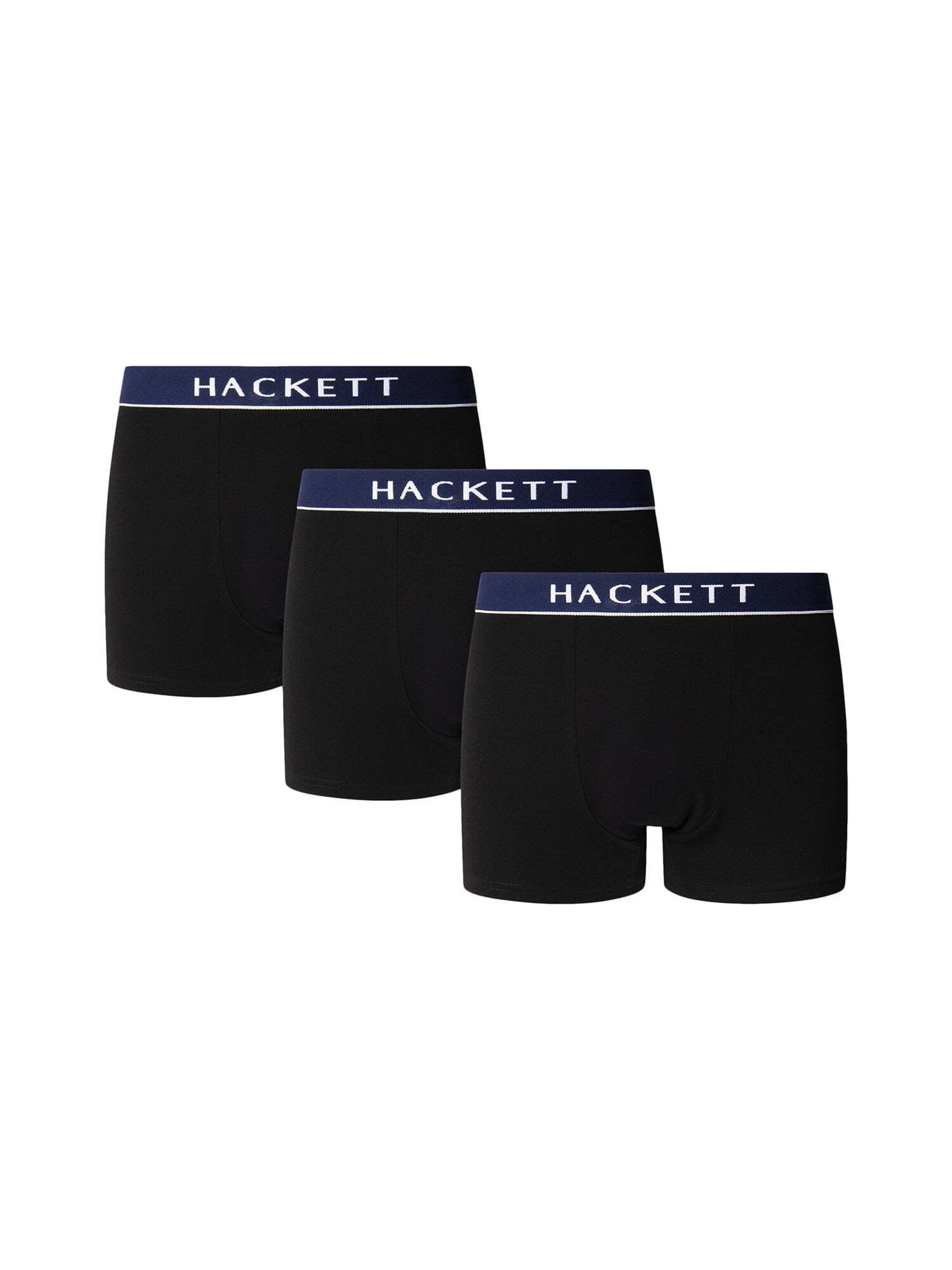 Boxers Hackett London en noir : devant