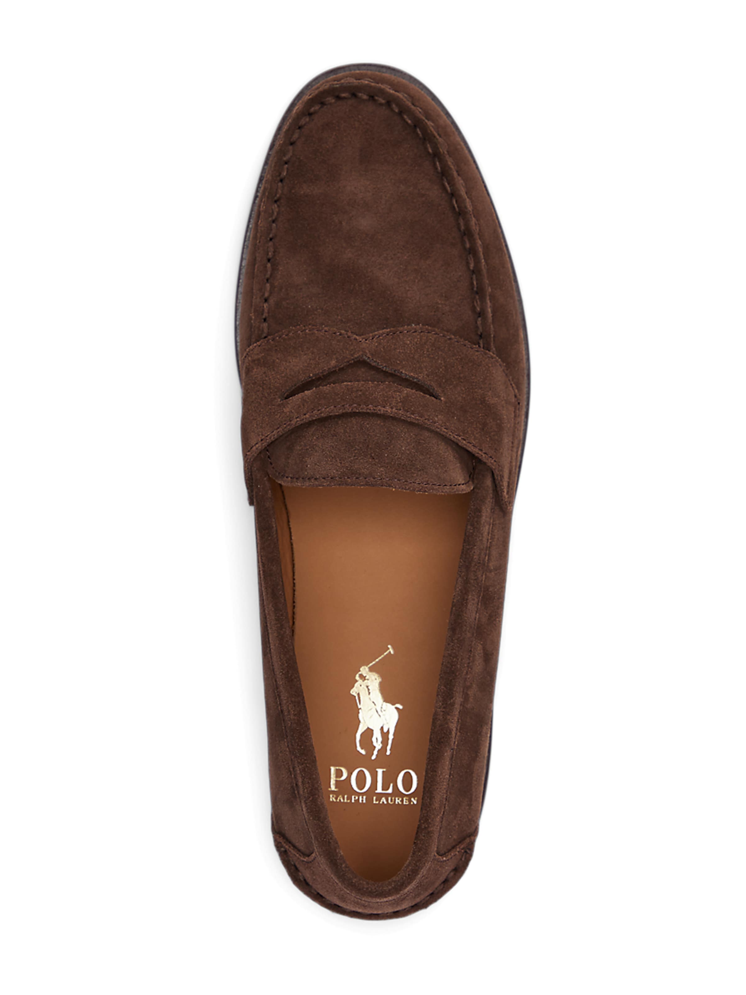 Polo Ralph Lauren Slipper 'ALSTON PENNY' in Braun