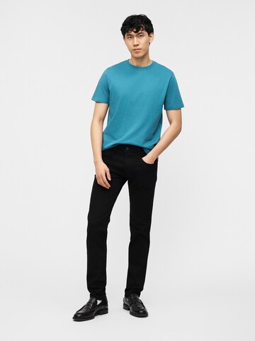 Slimfit Jeans 'ANBASS' di REPLAY in nero