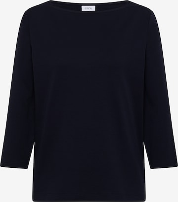 T-shirt CECIL en bleu : devant