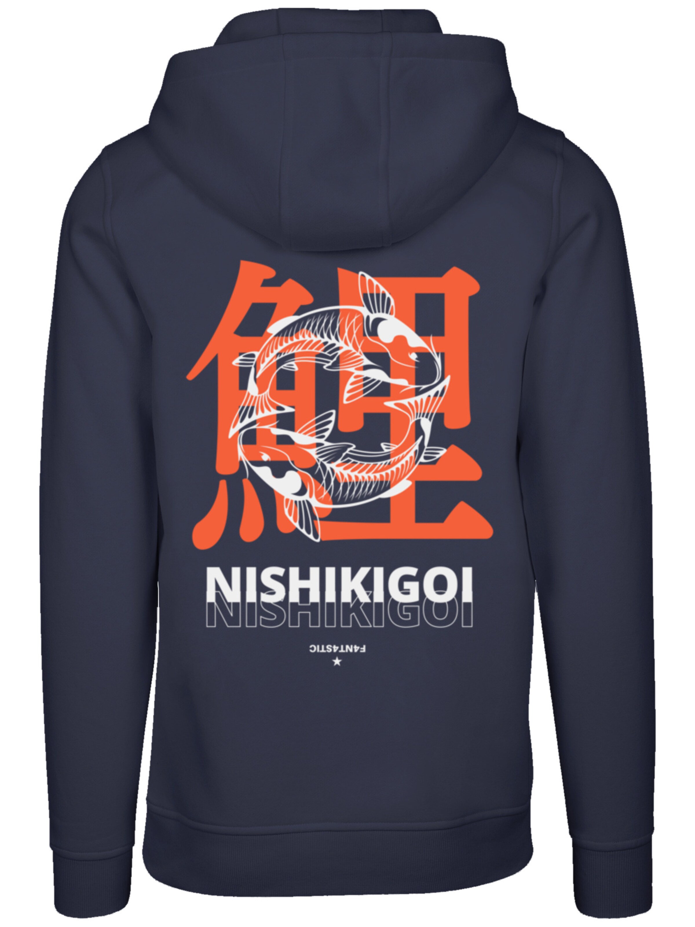 F4NT4STIC Sweatshirt 'Nishikigoi' in Blau
