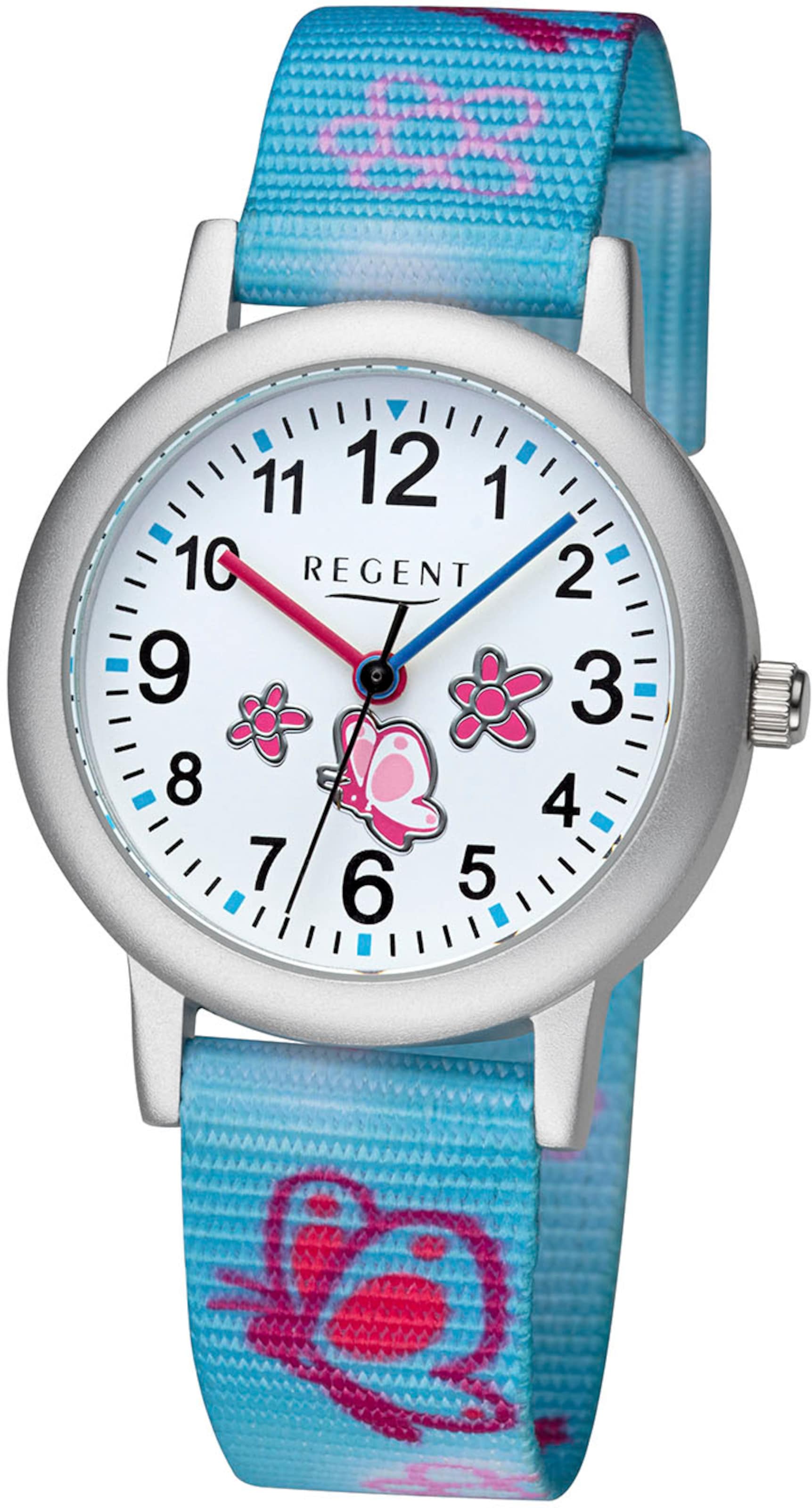 REGENT Analog Watch in Blue: front