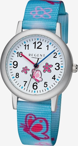 REGENT Analog Watch in Blue: front