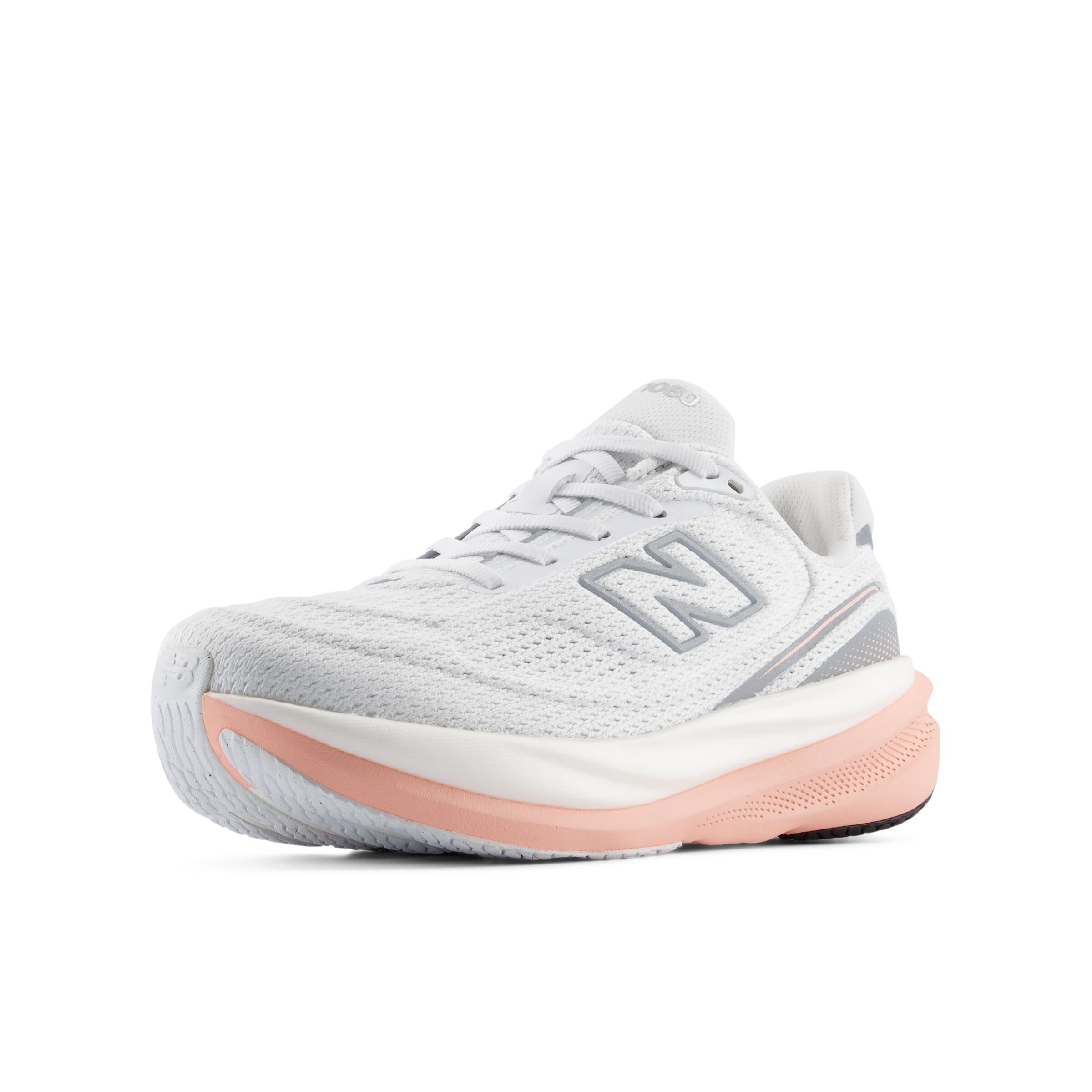 new balance Running shoe '1080v15' in 35 in Light grey / Pink / White, Item view