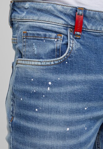 2Y Premium Slimfit Jeans 'Victor' in Blauw
