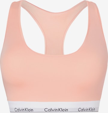 Calvin Klein Underwear Plus Podprsenka - Oranžová: predná strana