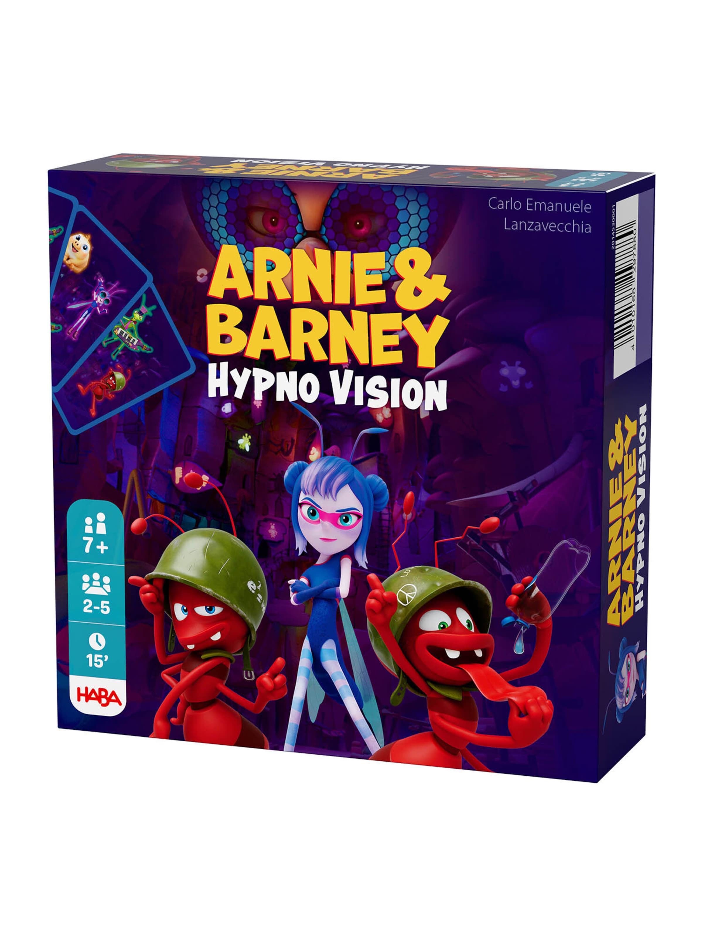 HABA Spel ' Arnie & Barney  Hypno-Vision ' in Gemengde kleuren: voorkant