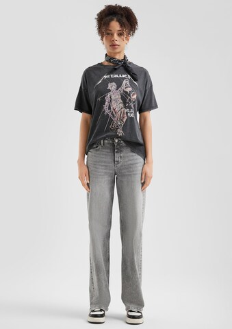 T-shirt 'Metallica' QS en rose