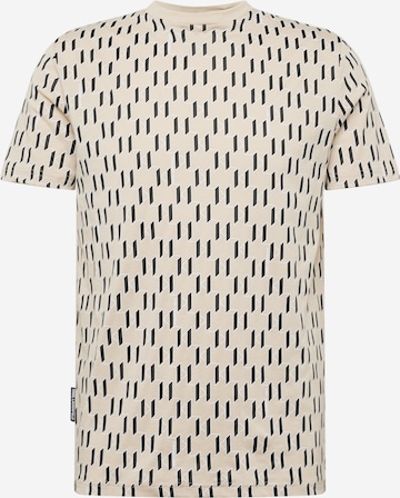 Karl Lagerfeld - Camiseta en beige: frente