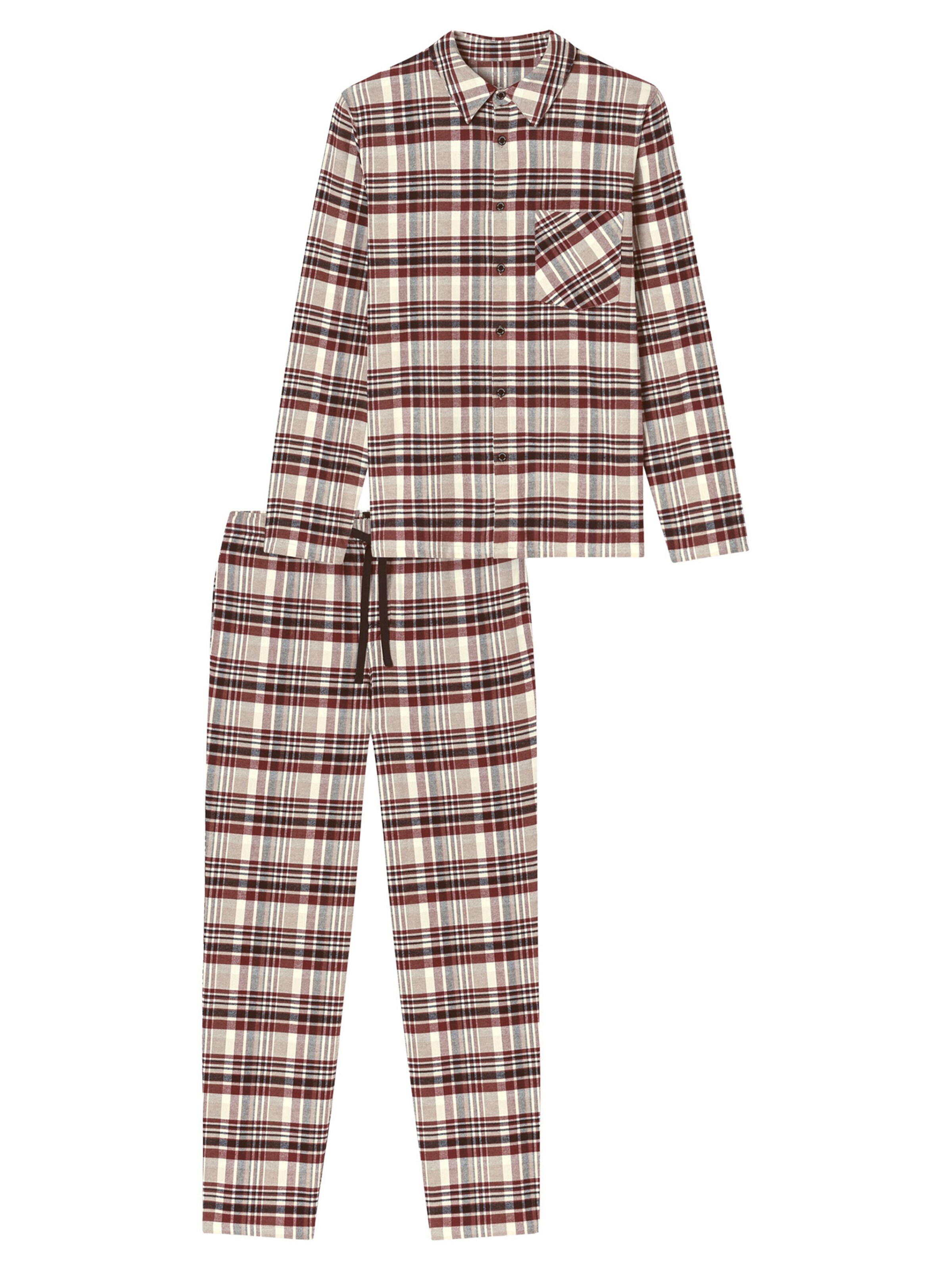 SCHIESSER Pyjama ' X-Mas Gifting Sets ' in Mischfarben: Vorderseite