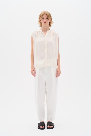 Top 'FallonIW' di InWear in bianco: frontale