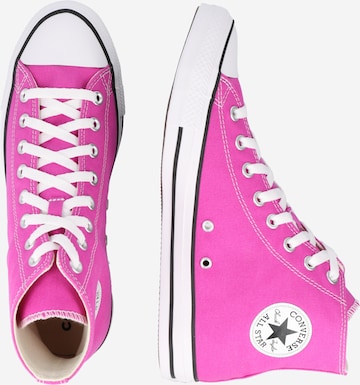 CONVERSE Magas szárú sportcipők 'Chuck Taylor All Star' - lila