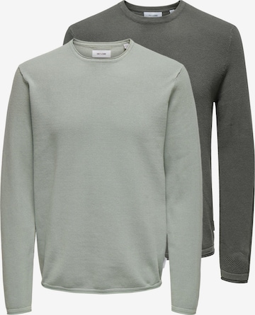 Only & Sons Pullover 'Felix' in Grau: Vorderseite