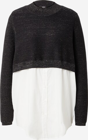 Pull-over ESPRIT en noir : devant