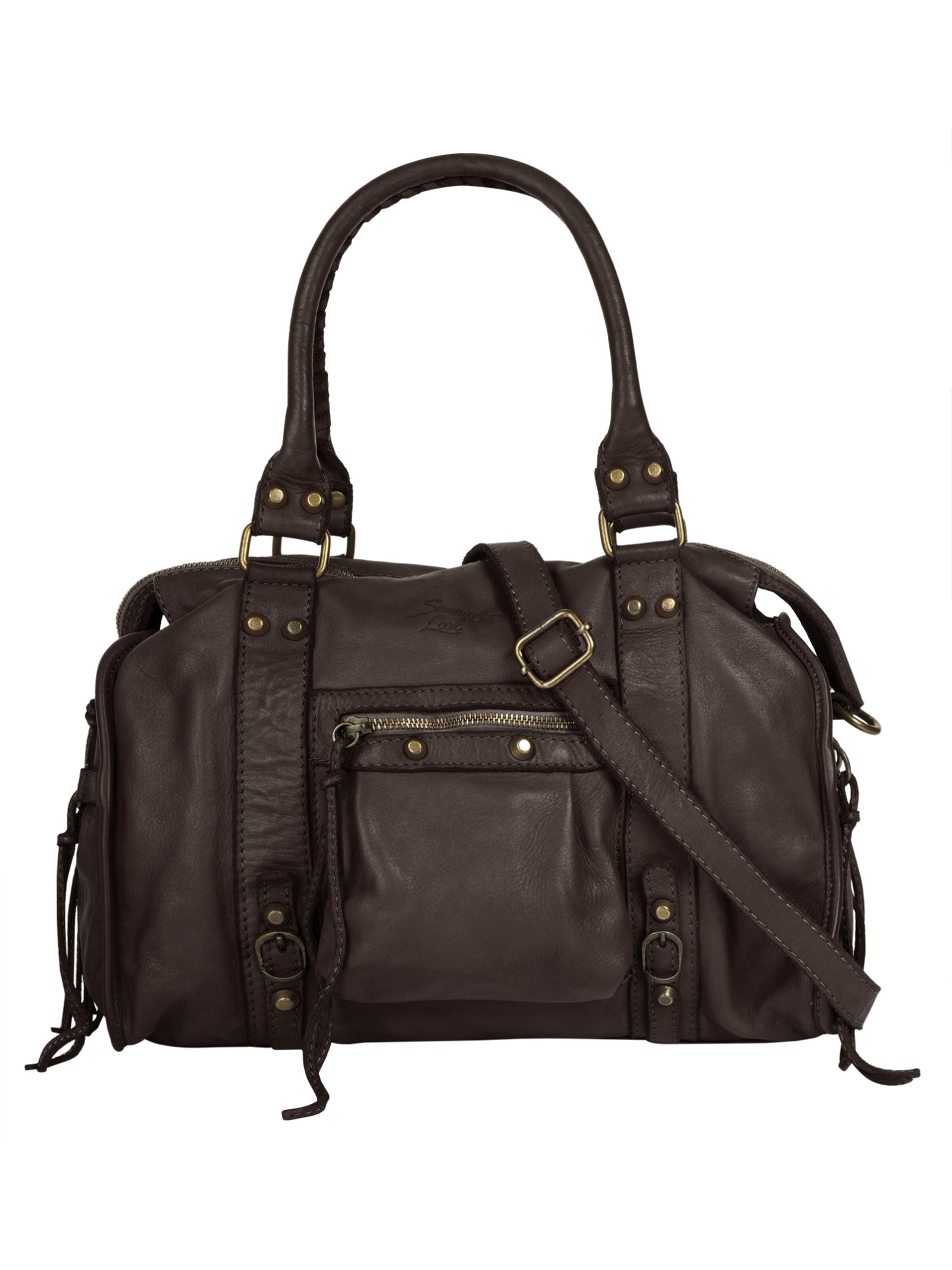 Samantha Look Shopper in Brown: front